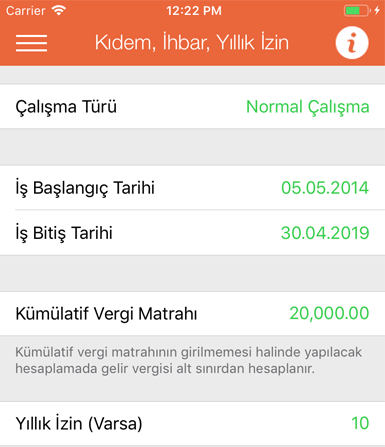 İşte Asistan Hesap Sihirbazı